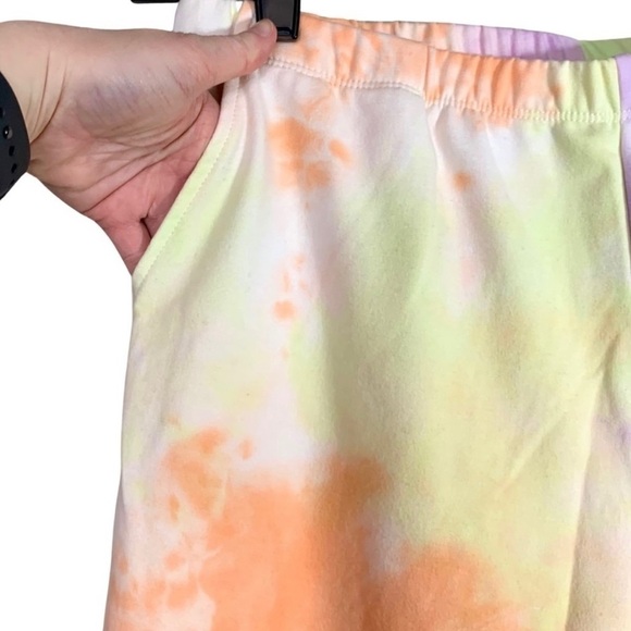 Wildfox Tie Dye Sherbet Baggy Beach Jogger Rory Pull On Sweatpants Size Mediun - Picture 6 of 16